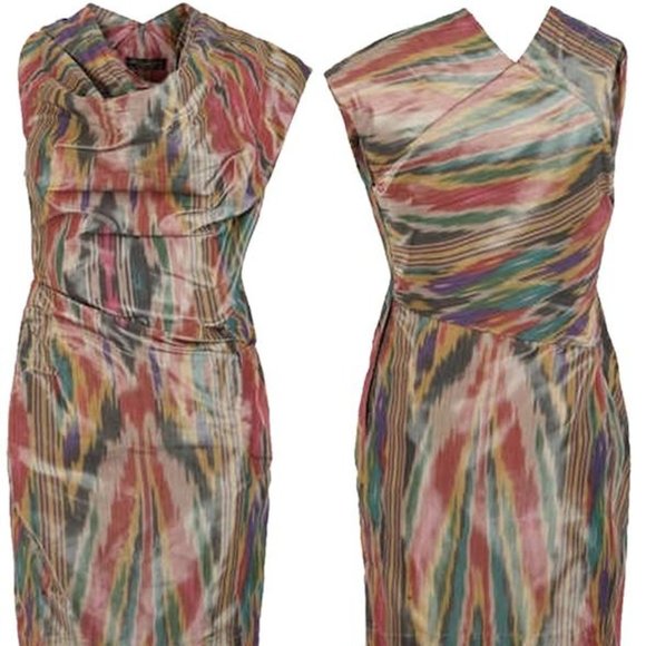 All Saints Modoc Limski Dress Size 8 - Picture 2 of 10